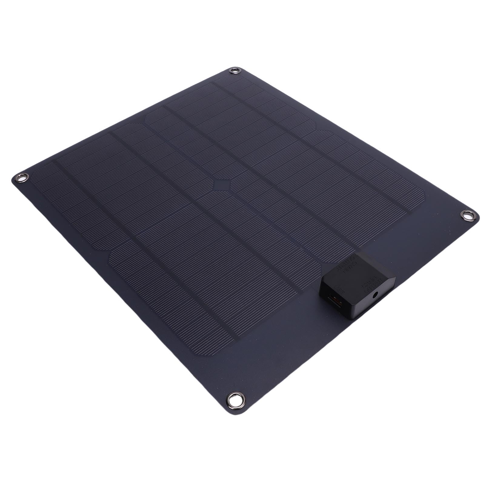 BRRNOO 30W Ładowarka Słoneczna do Baterii z Portami USB i Kontrolerem,