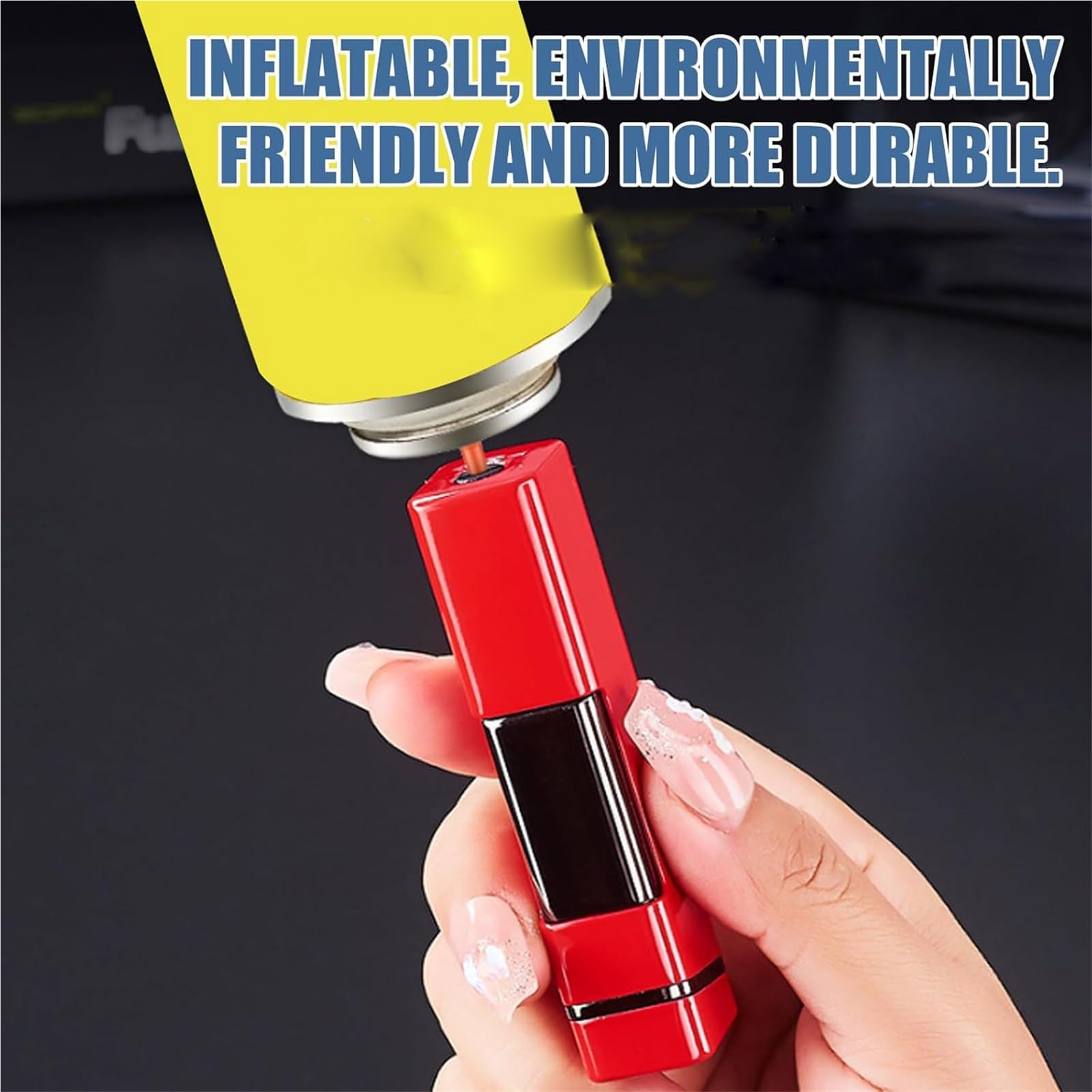 Lot de 3 briquets rechargeables au gaz butane coupe-vent avec flamme réglable, idéal pour la cuisine, le camping, cadeaux pour hommes (gaz non inclus)
