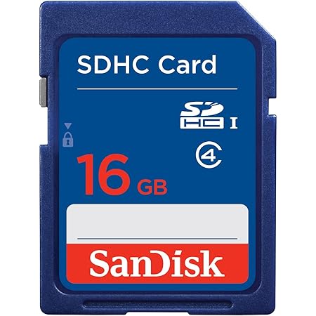 SanDisk Flash 16 GB SDHC Flash Memory Card SDSDB-016G (Label May Change)