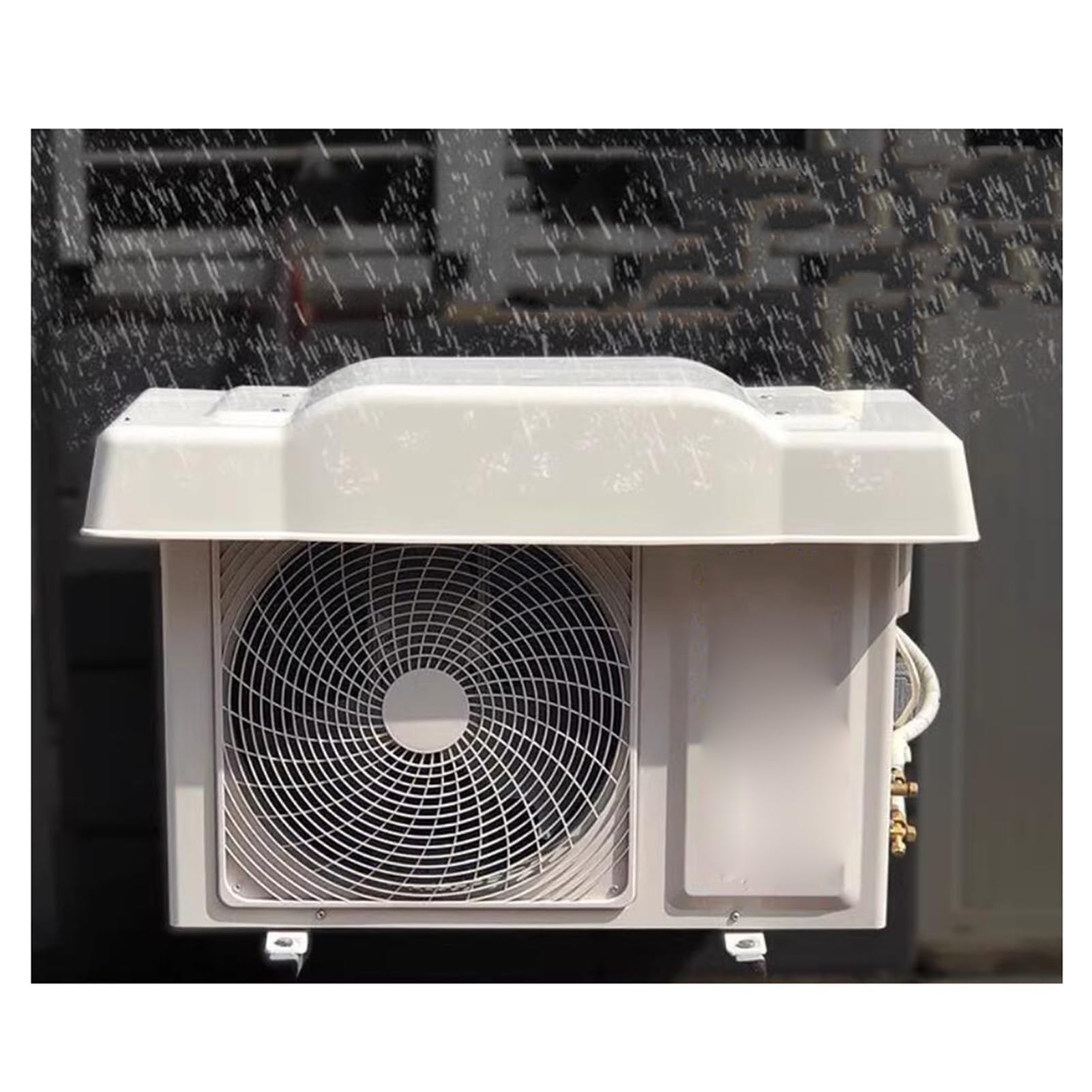 Couvercle de climatiseur extérieur 43,3x17,7'' cache pompe à chaleur imperméable