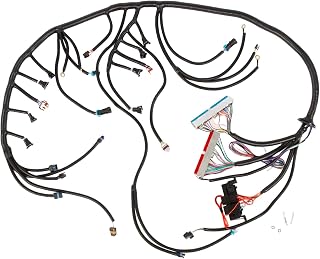 T56 DBC Engine Standalone Wiring Harness Fit for 1997-2006 700R4 T56 TH400 TH350 200-4R or Non-Electric Transmission Wire LS1 Engines 4.8 5.3 6.0 Vortec Drive by Cable EV1 Fuel injectors