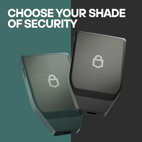 Trezor Safe 7 - Crypto Hardware Wallet with Bluetooth, Color Touchscreen, Transparent Secure Element, Quantum-Ready (Obsidian Green)