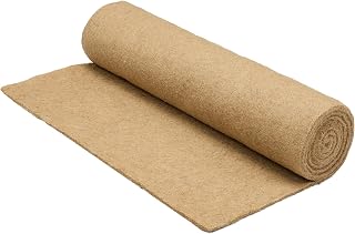 La cordeline Paillage Naturel Feutre de Jute 1000 GR/m², Rouleau Largeur 0,50m x Longueur 1,50 m, pour Jardinage CJN10DP