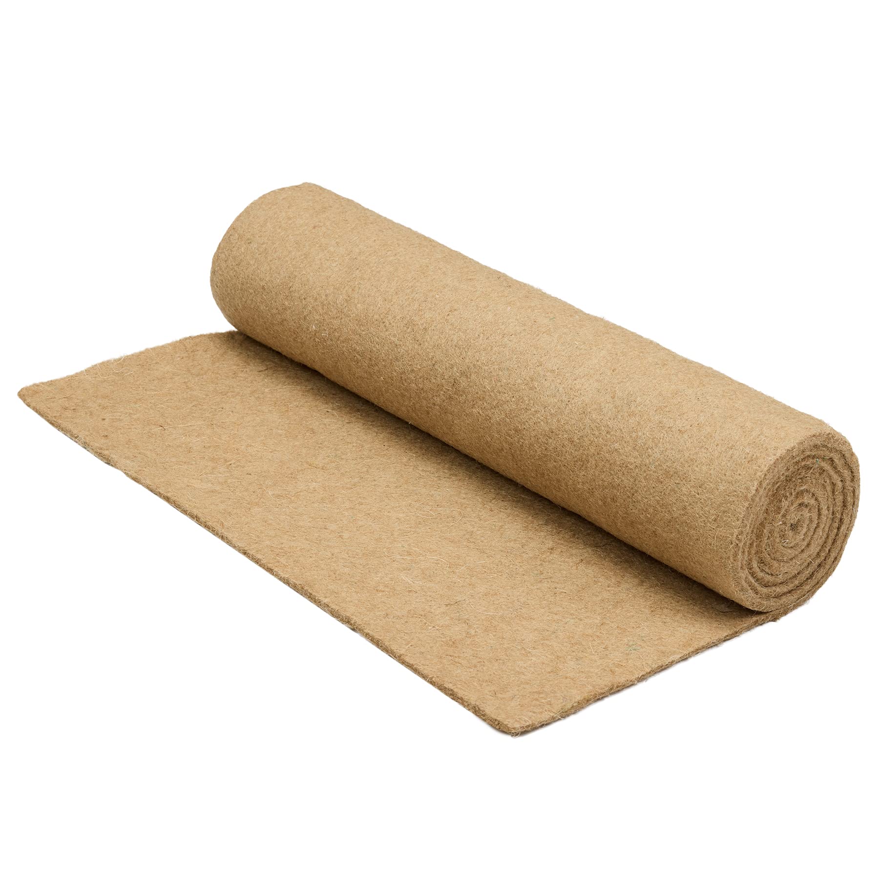 La cordeline Pacciamatura naturale feltro di iuta 1000 GR/m², rotolo larghezza 0,50 m x lunghezza 1,50 m, per giardinaggio CJN10DP