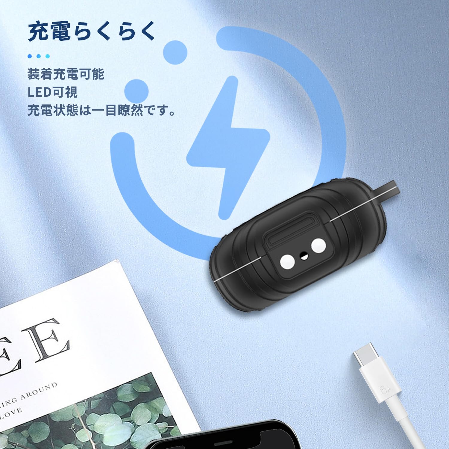Amazon | For Shokz OpenFit Air 用 ケース カバー 【NOUKAJU