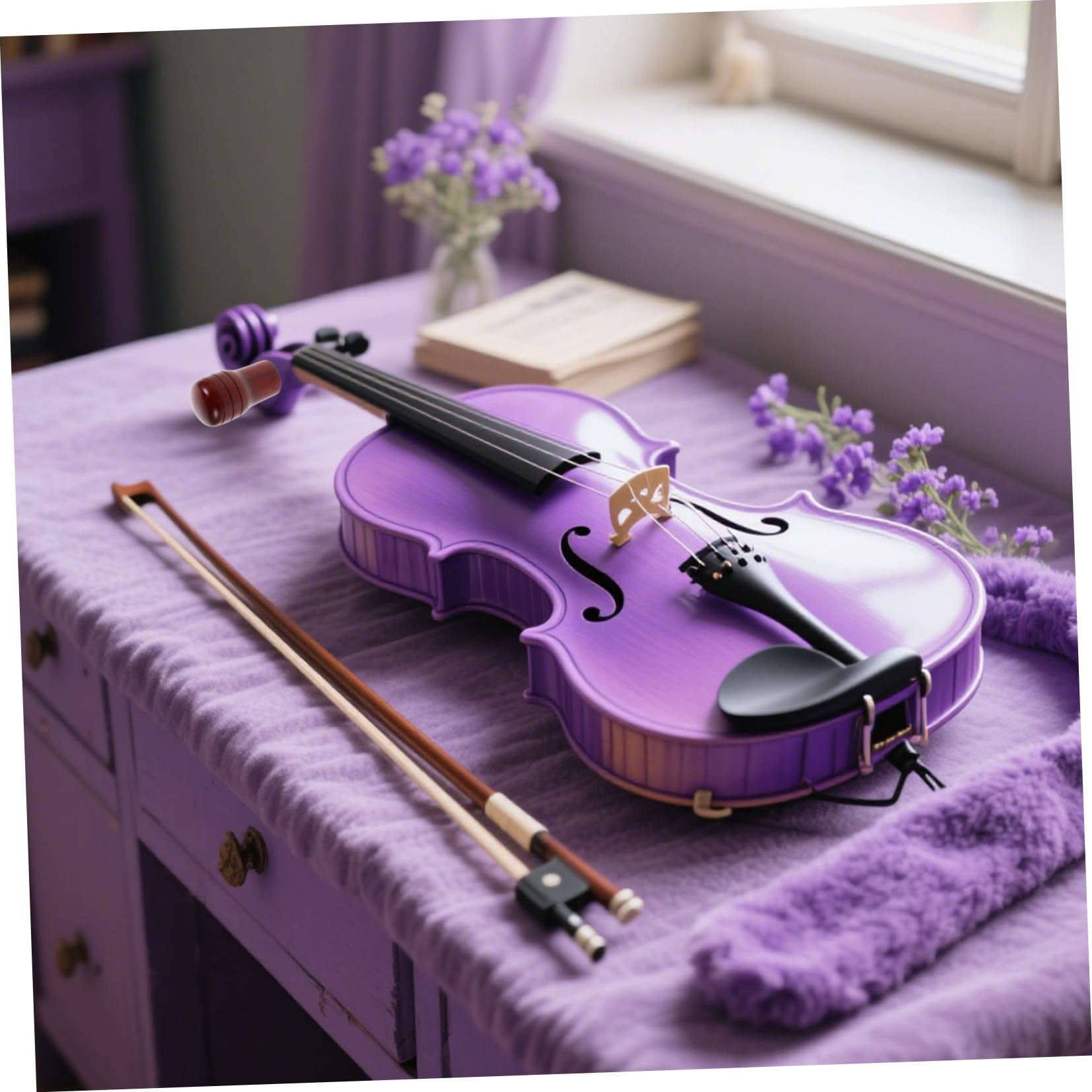 BESPORTBLE Kit per Cura del Violino Strumento per Liutaio Accessori per Strumenti Musicali Impugnatura per Corde del Violino Classico Acustico Regolatore dei Piroli per Manutenzione