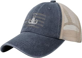 Static Bomb Disposal EOD Badge Cowboy Mesh Baseball Cap, Casual Trucker Hat