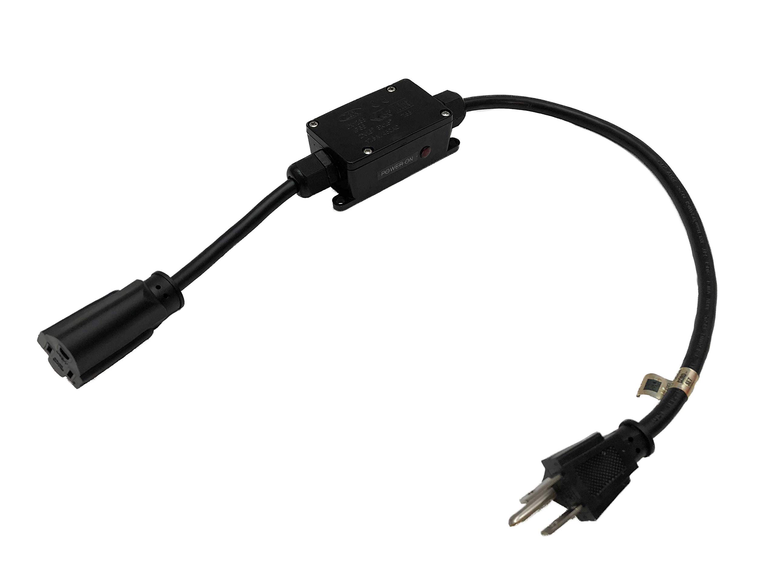 Portable Surge Protector with Lightning Shield and EMP Protection for Home RV Generator Marine and More