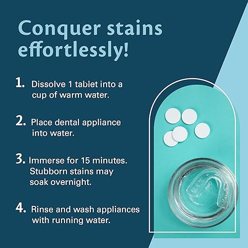 Miniatura 28 de Estuche de baño para dentaduras postizas y estuche de retenedores, taza de baño para retenedores Invisalign, kit de limpieza de dentaduras dentales