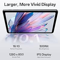 Vista 4 de Tablet de 10 pulgadas, tableta Android con procesador Octa-Core, 16GB RAM 128GB ROM 1 TB expandible, pantalla táctil IPS de 1280x800, GPS, batería