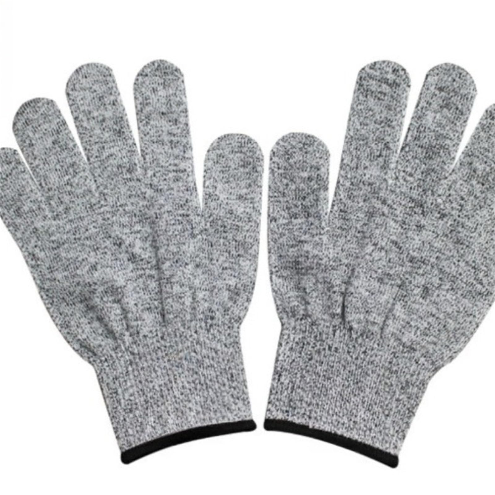 1 Paar Sicherheitshandschuhe Gegen Schnitte, Mehrzweck-Arbeitshandschuhe For Industrie, Küche, Gartenarbeit, Kratzfest Und Schnittfest, Geeignet For schneidwerkzeuge Flexibel(Small)