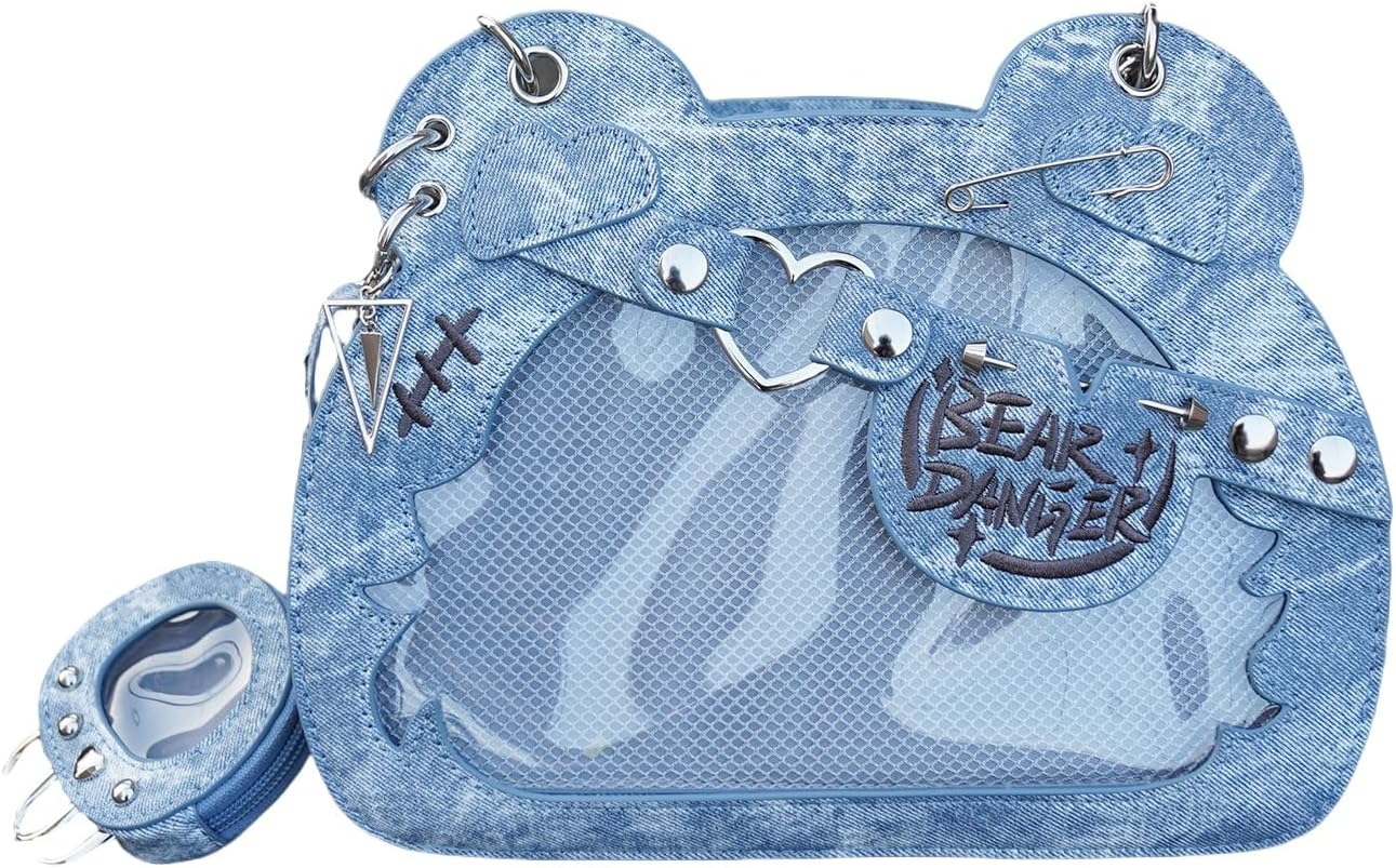 Sanjucos] 痛バッグ ショルダーバッグ リュック 斜めかけ 痛バ