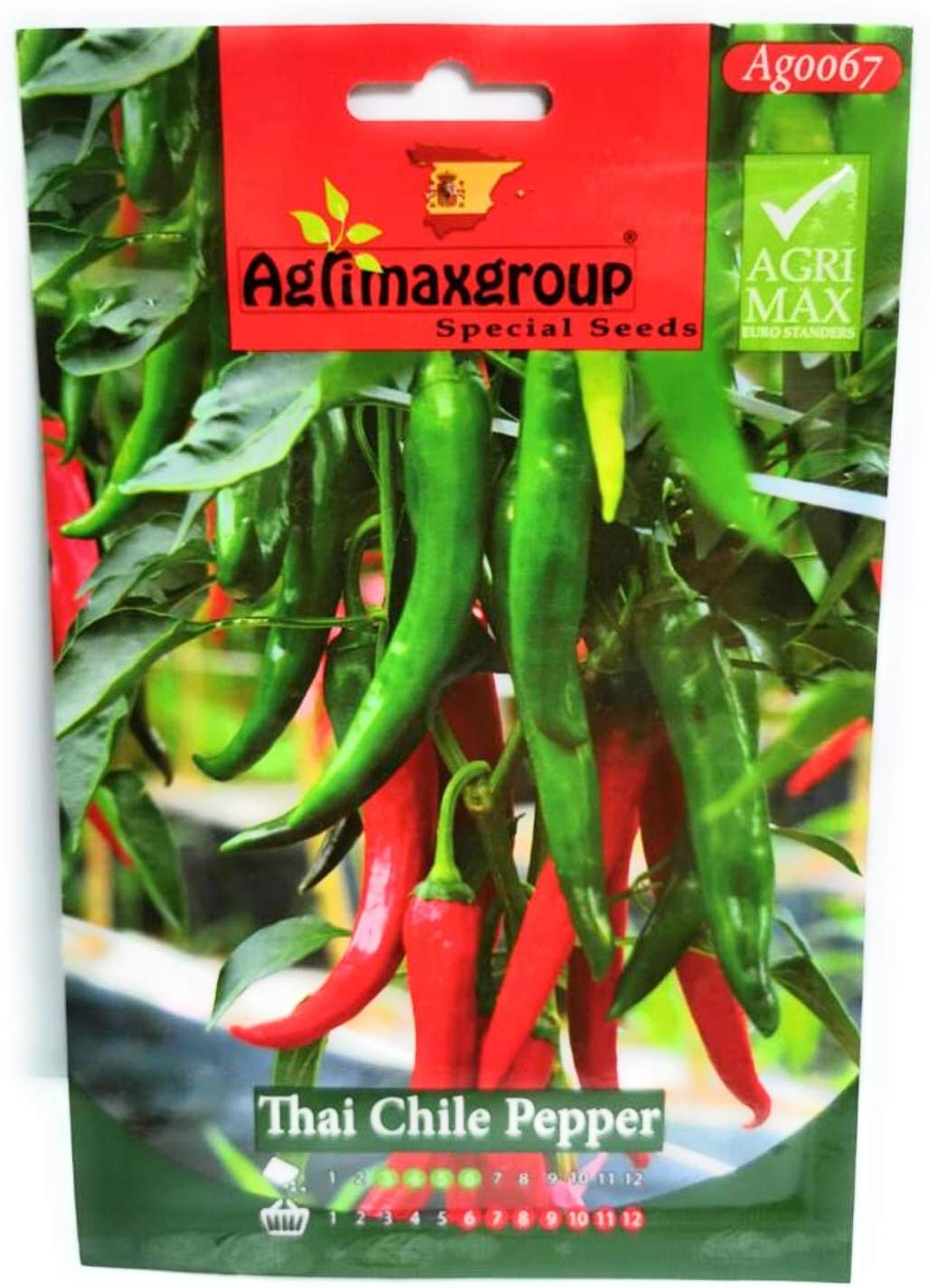 Agrimax Thai Chile Pepper Seeds