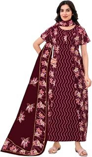 Women Dupatta Cotton Nighty Vol-17 Price In India
