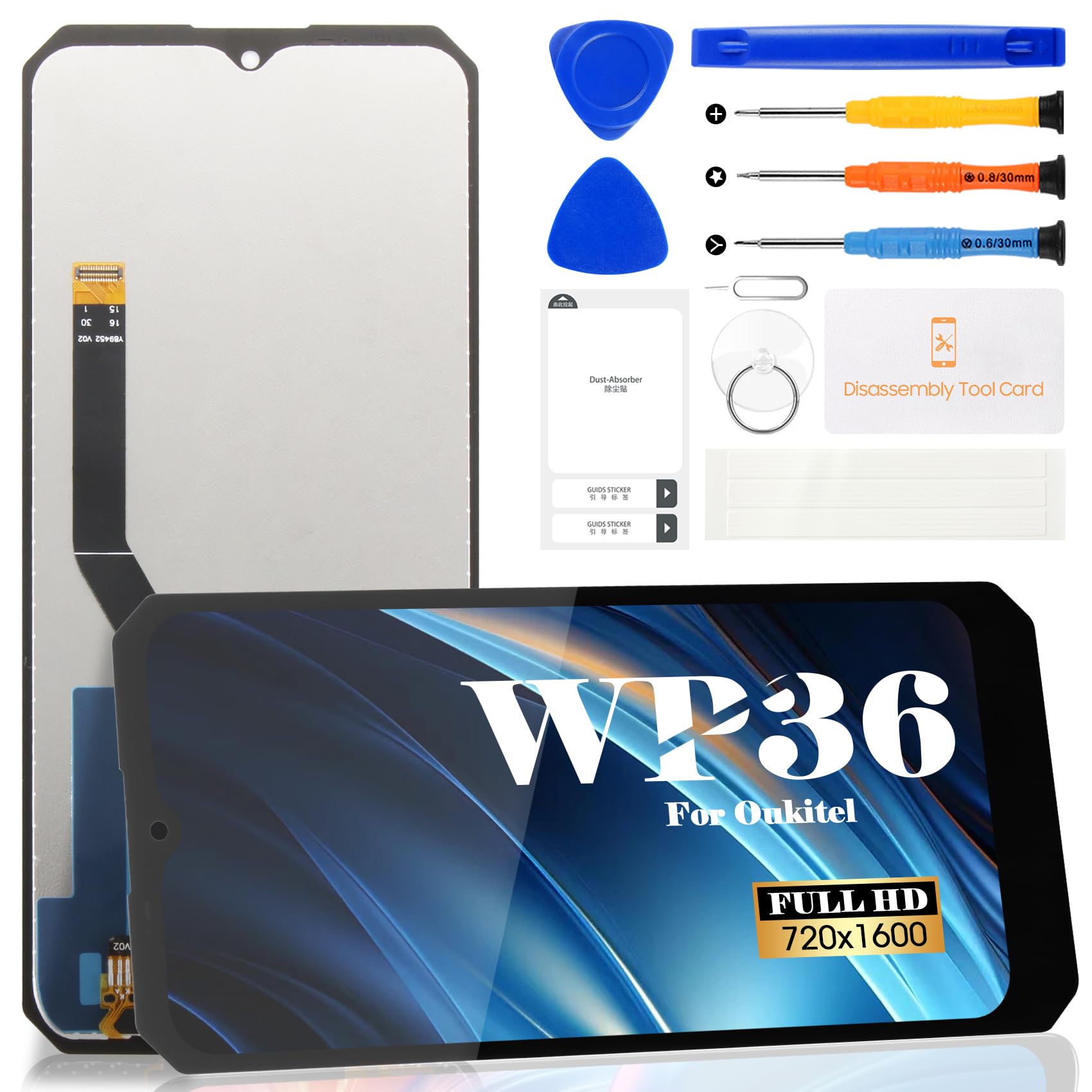 Amazon.com: SRJTEK for Oukitel WP36 Screen Replacement for Oukitel