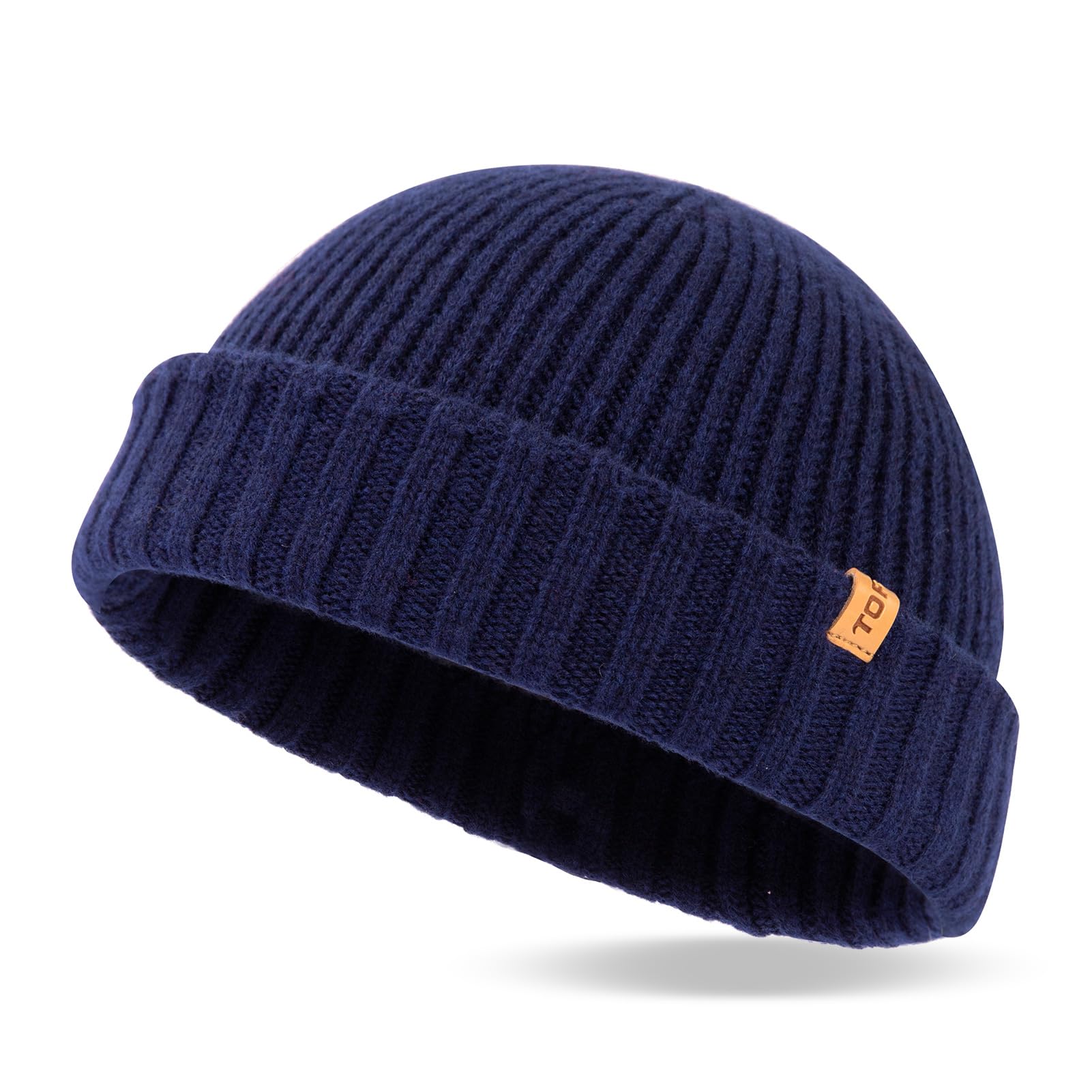 TOP-EX PolarWool™ 100% Merino Wool Short Fisherman Beanie Men Women