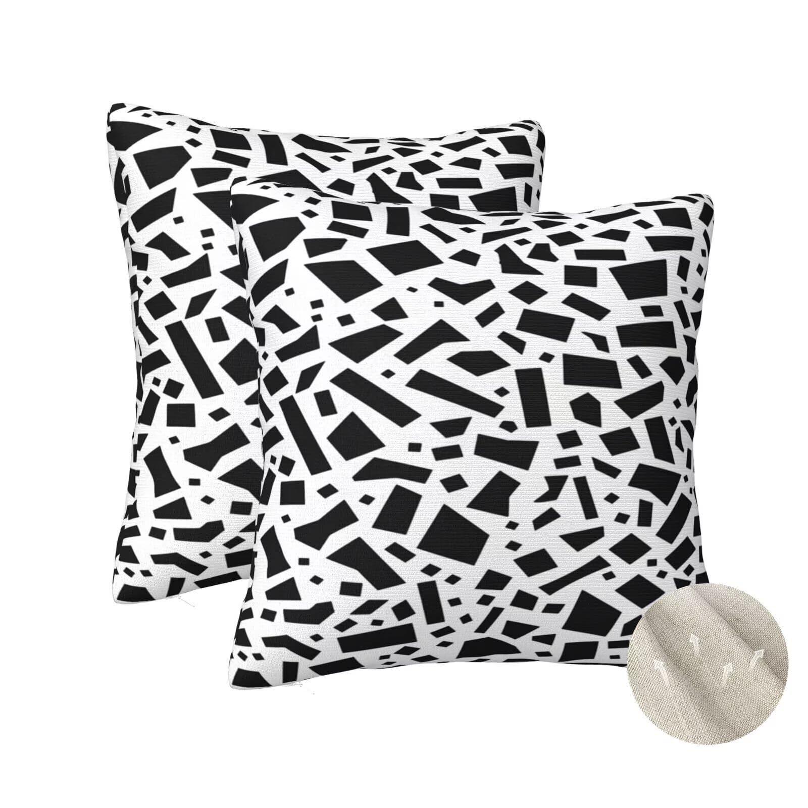 Housses de coussin de salon 60x60 cm modernes pour rénover votre canapé