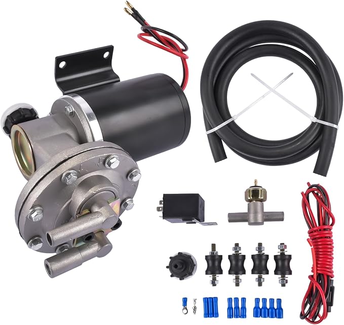 Bomba de vacío eléctrica 12 V con kit de instalación miniatura 4