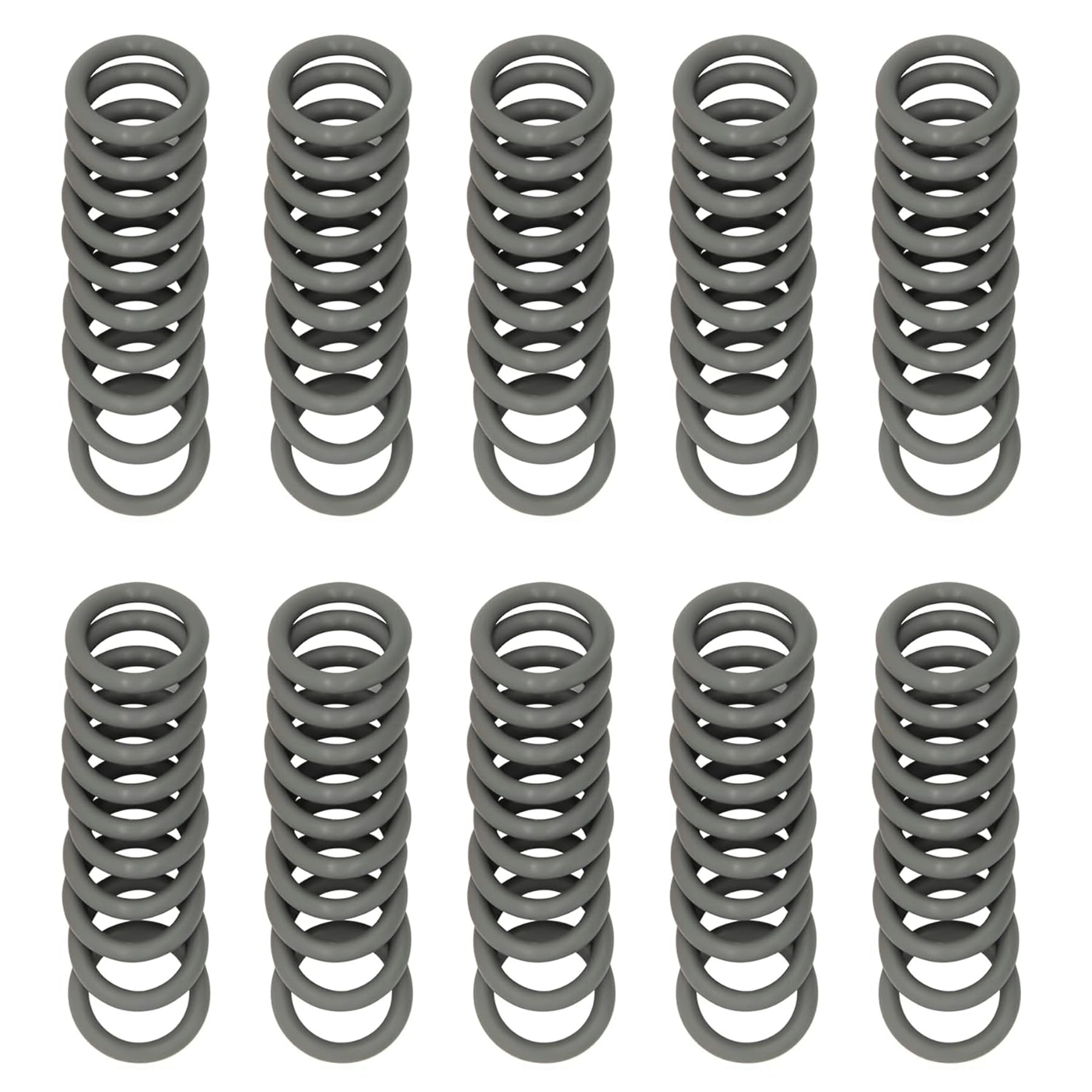 3/8" Pressure Washer O-Rings for Quick Coupler, New Orange, M22 Quick Connect Coupler, High Temperature & Oil Resistant Replacement Seals Kit(100/Pack