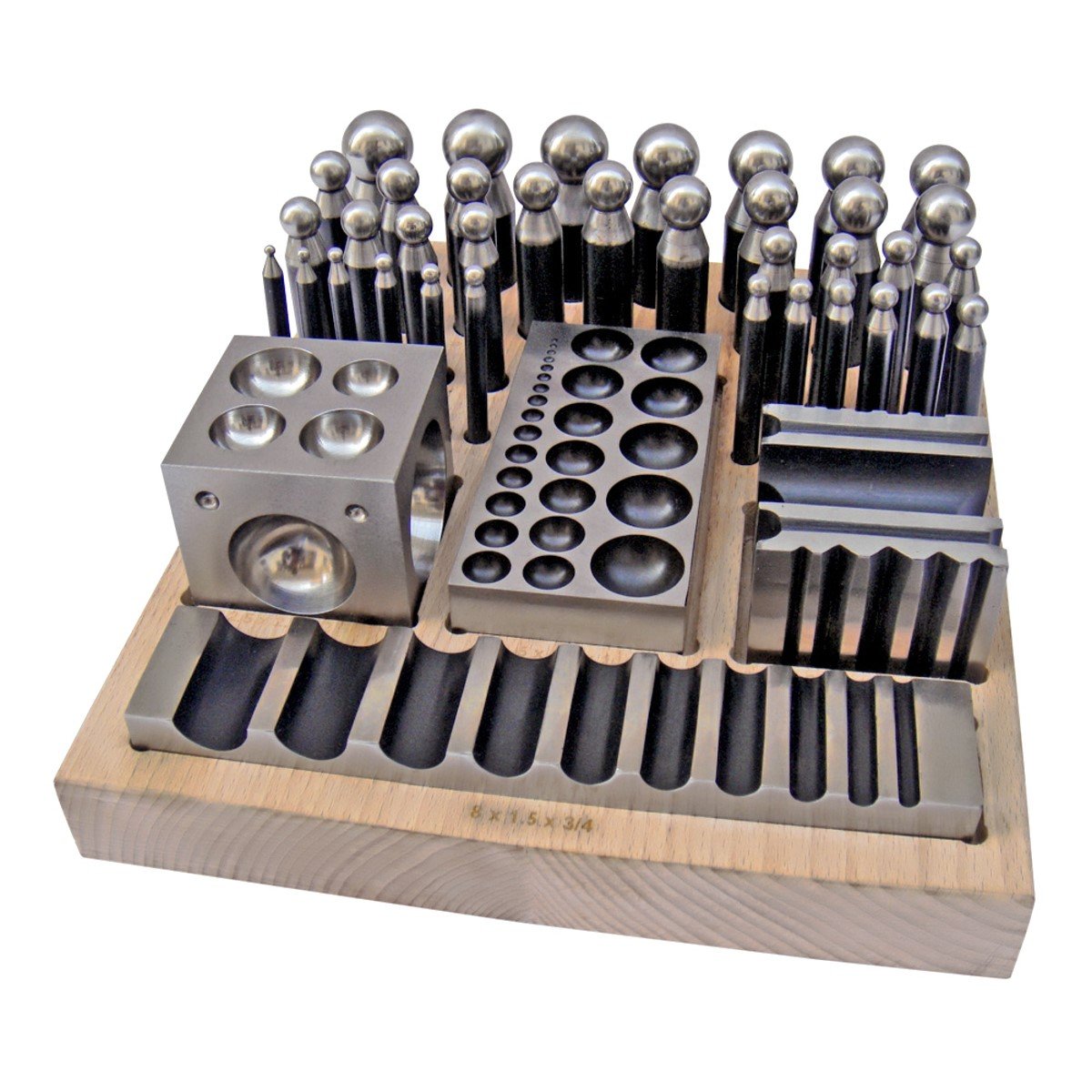 Jeu de 55 outils pour les bijoutiers et les horlogers