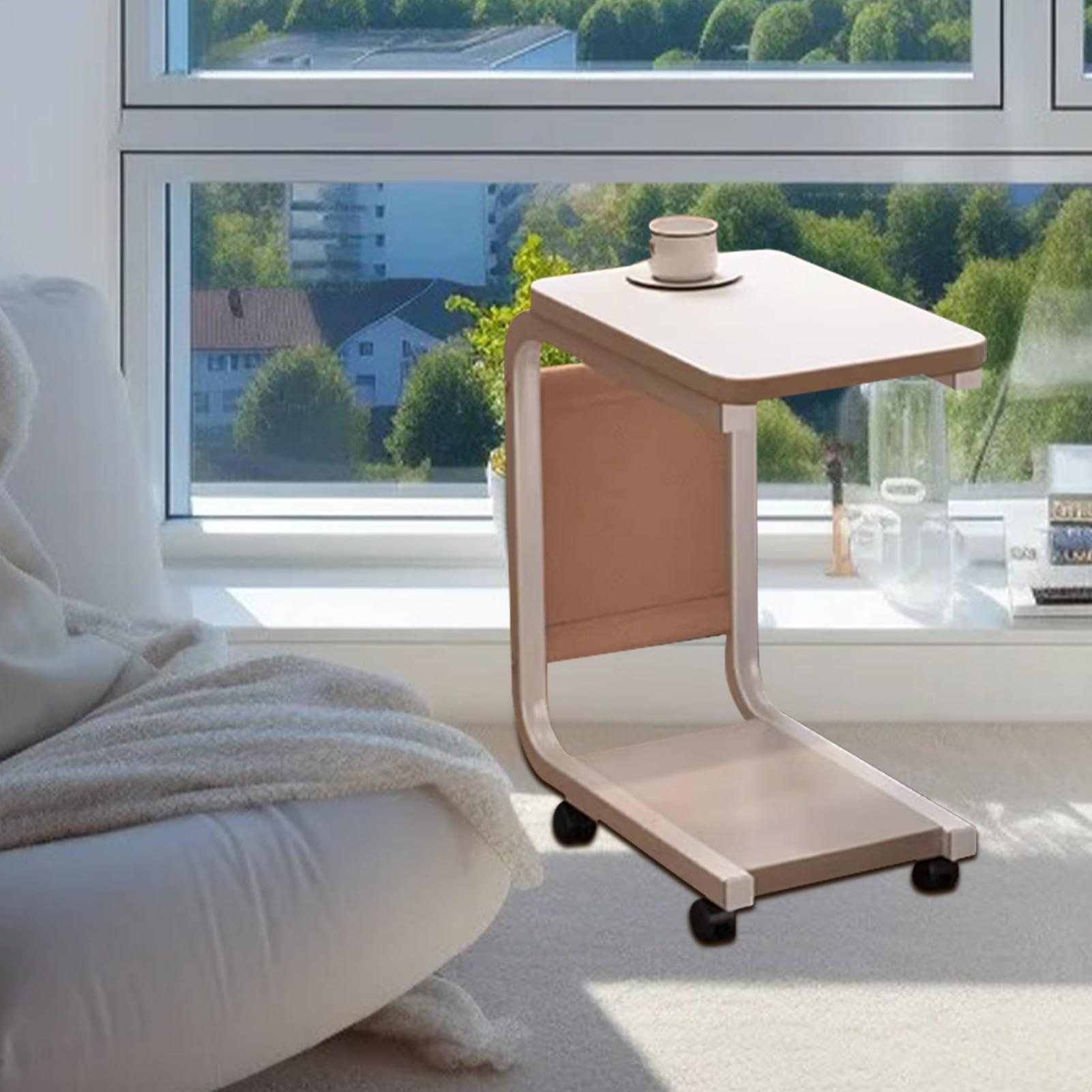Generisch Tavolino a forma di C, mobile