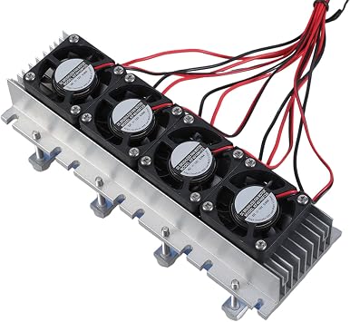12V 288W Semiconductor Thermoelectric Cooler Peltier Electronic Cooling Radiator Refrigerator Cooler Peltier Electronic Cooling Radiator