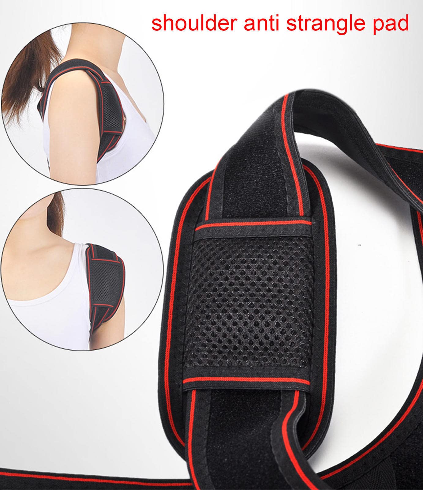 Corrector de Postura para Mujeres y Hombres, Faja Ajustable para la Parte Superior de la Espalda, Faja de Fisioterapia para la Espalda, los Hombros y la Columna Vertebral, Alivio