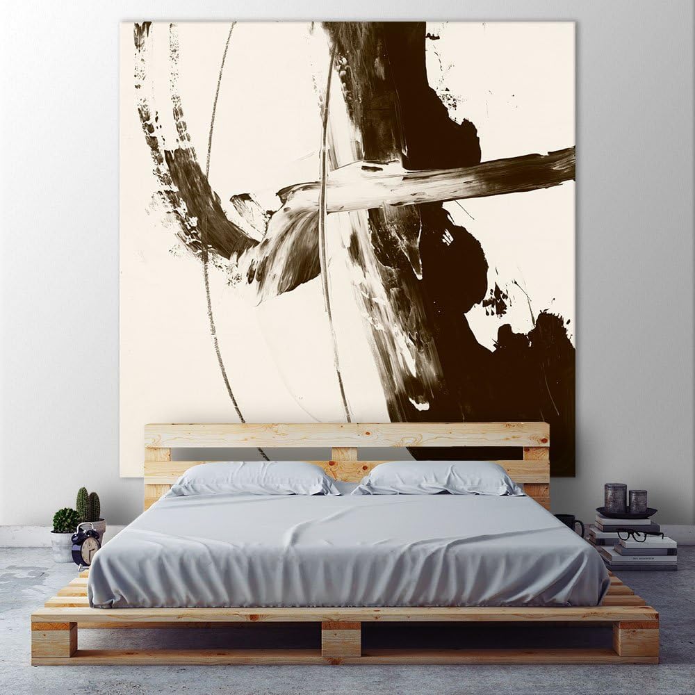 Giant Art One Piece Huge Modern Abstract giclee Canvas Print for Office Home Wall Decor with an Easy Stretcher 72 x 72 inches, 72 x 72