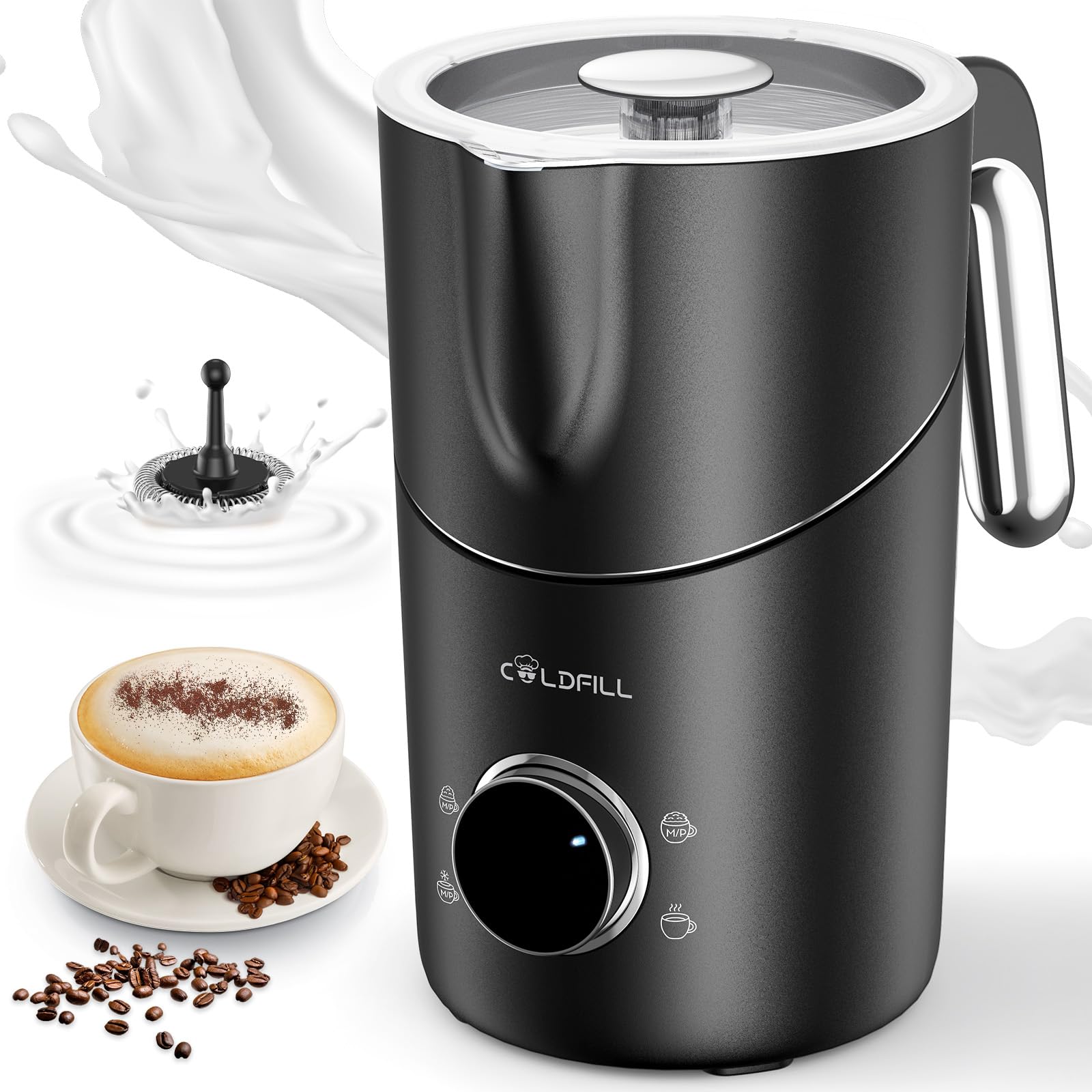 COLDFILL 8-in-1 Milk Frother