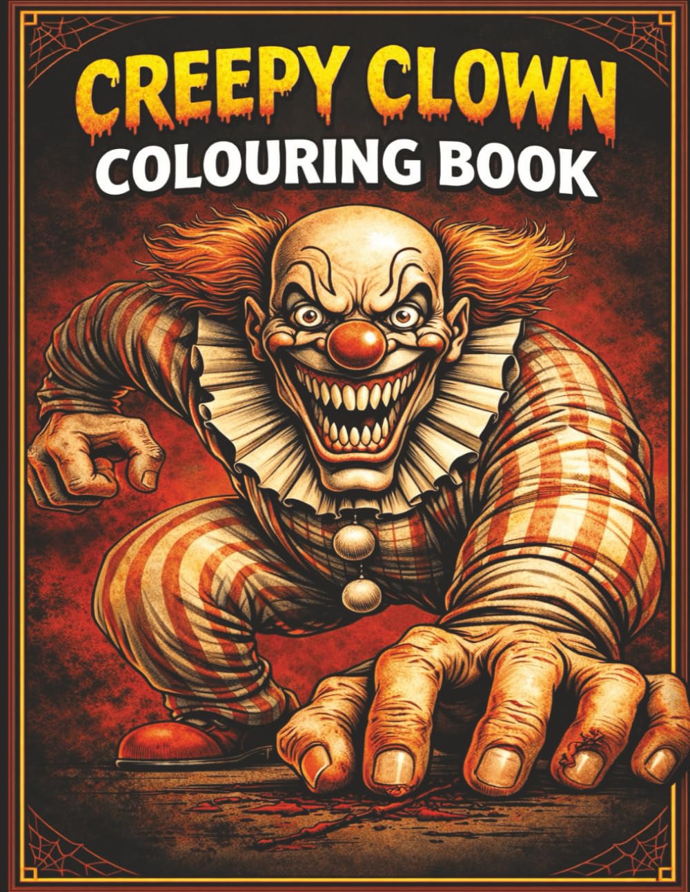 Creepy Clown Colouring Book: By Fairy Tale Finds