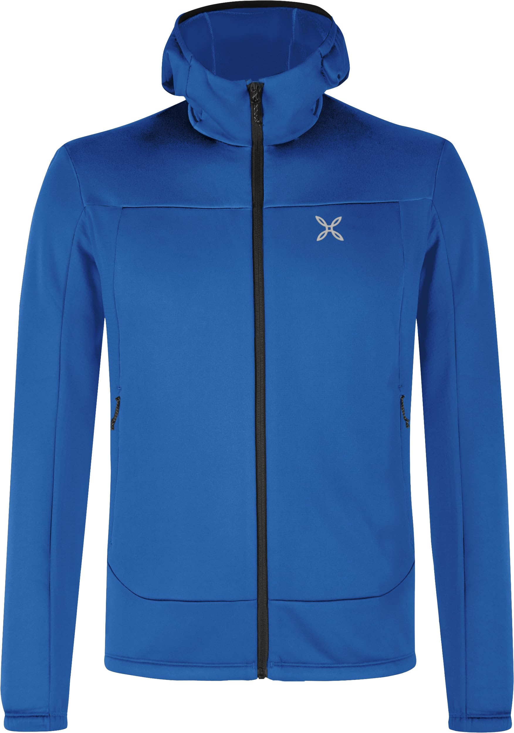 MONTURA Męska bluza z kapturem z recyklingu zapewnia komfort na świeżym powietrzu Mężczyźni Montura Pulse Hooded Maglia