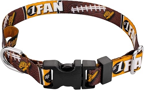 Miniatura 8 de Country Brook Petz - Collar ajustable de 1/2 pulgada para perros para razas pequeñas, medianas y grandes, colección deportiva y de camuflaje