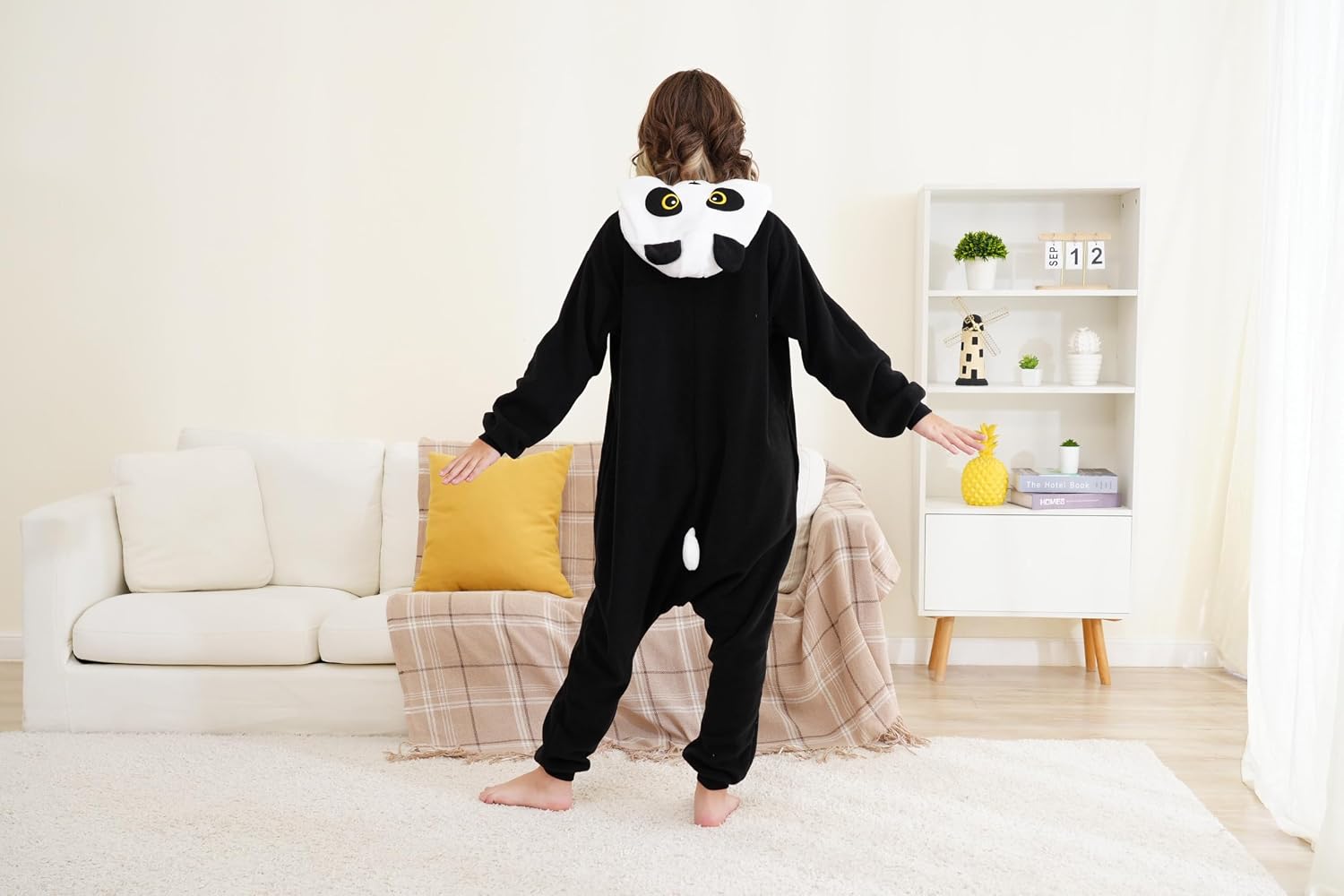 Unisex adult animal costume one piece pajamas costume for adult, Halloween Christmas cosplay costume for adult