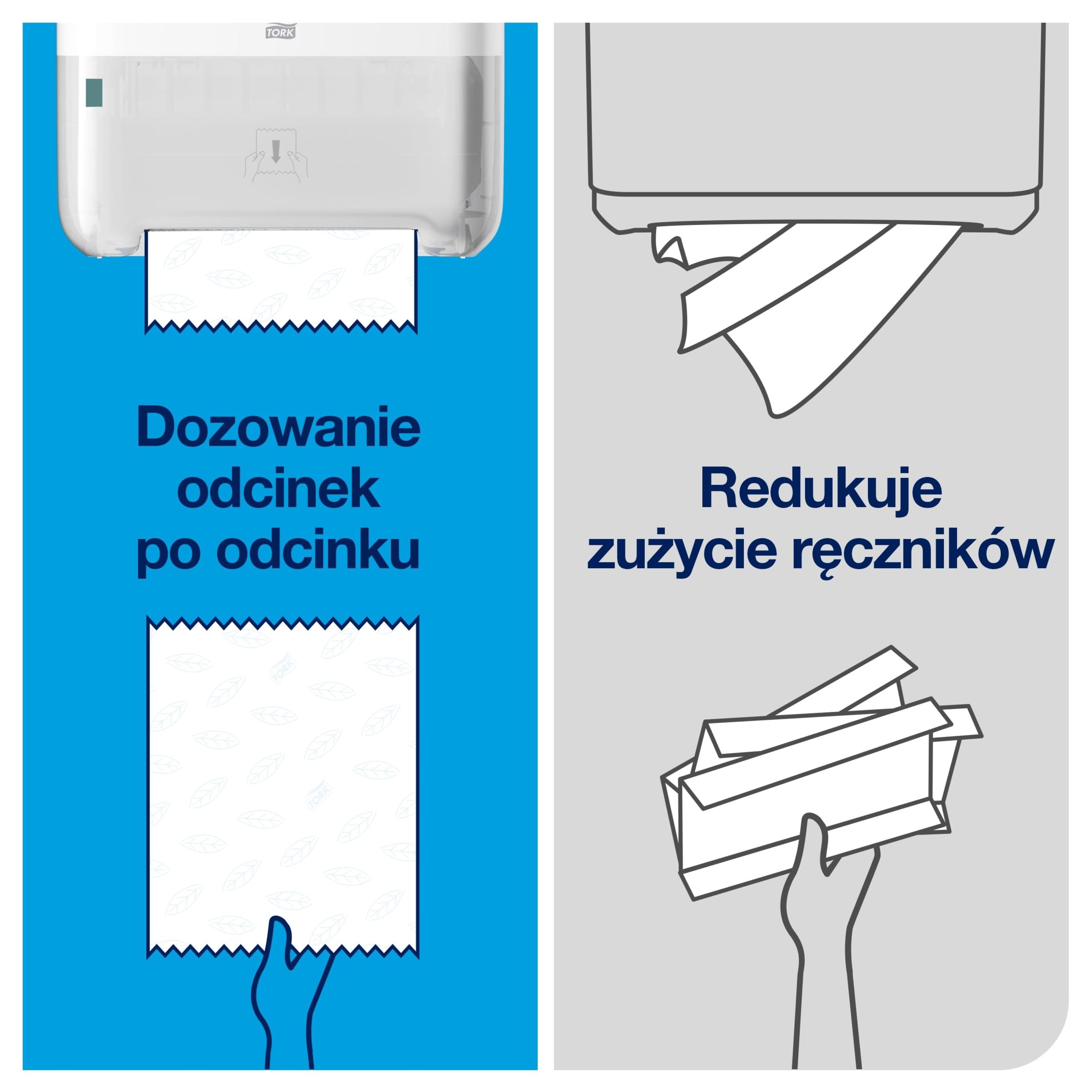 Tork Matic Ręcznik Papierowy w Rolce Naturalny H1, Zaawansowany, Odporny na Rozdarcie, 2-Warstwowy, 6 x 150 M, 290099
