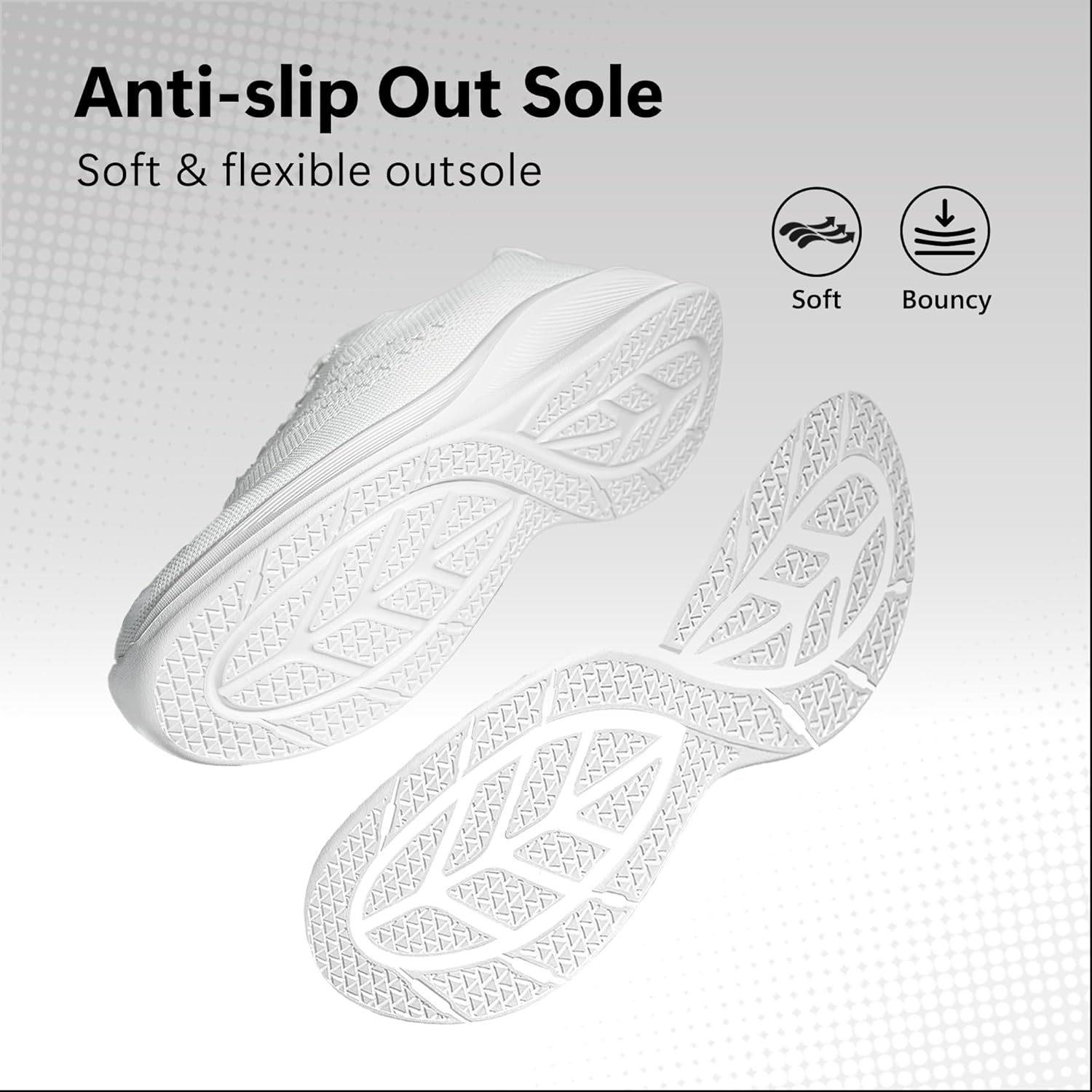 Women's Slip On Gym Shoes Lightweight Tennis Shoes Breathable Walking Sneakers for Workouts Athletic Training - Image 6