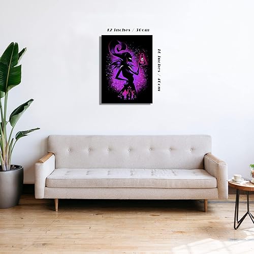 Miniatura 2 de Youtheart Pintura con diamantes, villano artístico de diamante, kit de bordado de punto de cruz de taladro completo 5D, decoración de pared de