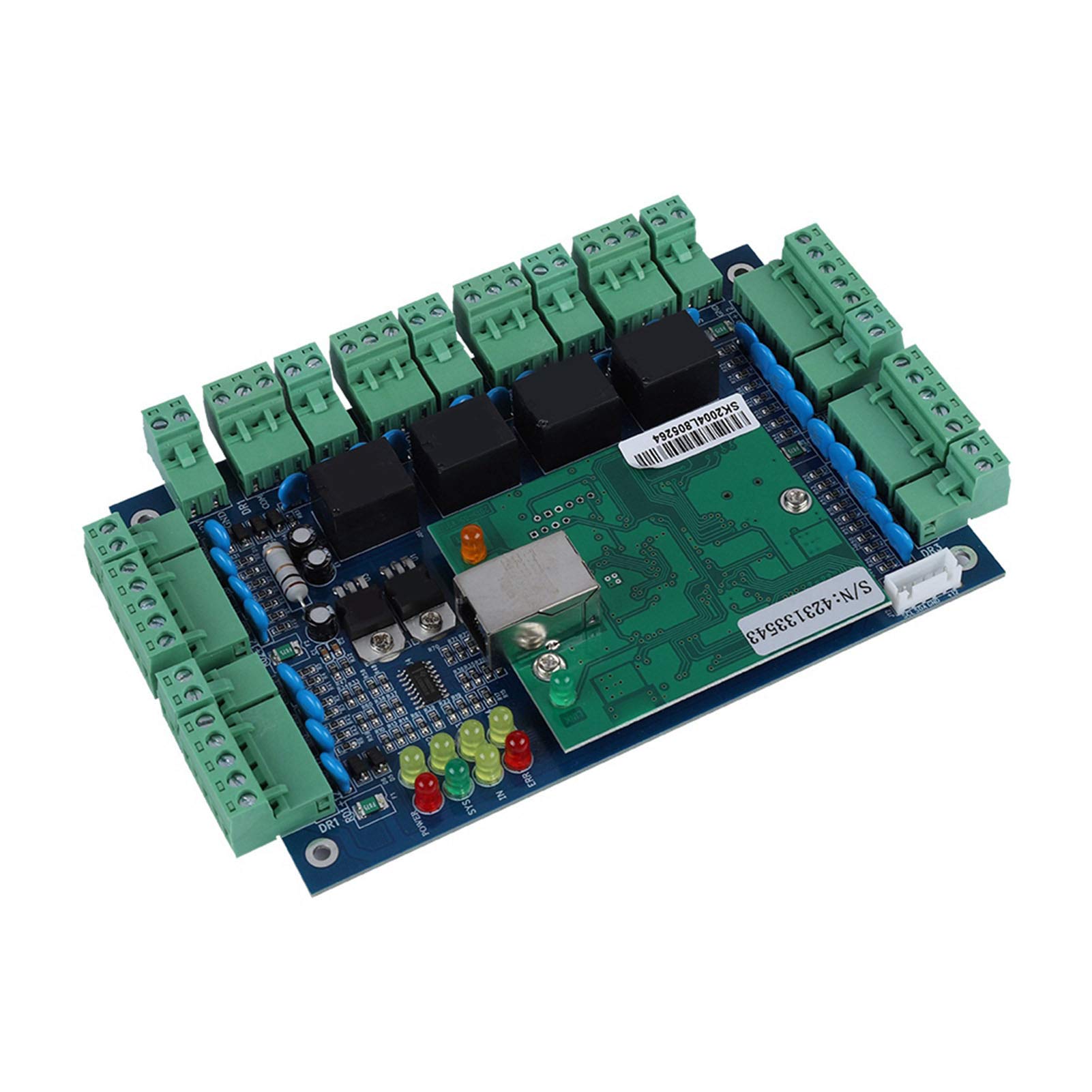 Network TCP Access de Acceso IP Control de Panel Lector de Seguridad Avanzado de Seguridad con Enlace de Alarma contra Incendios Protección de Memoria de Alta Velocidad para