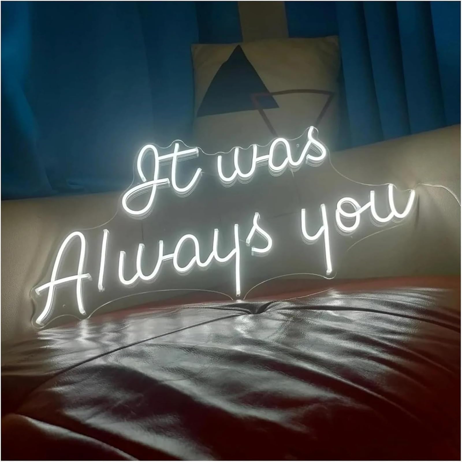Regalo creativo per insegne al neon Lettere colorate, illuminazione interna, insegna al neon, decorazione da parete notturna per camera letto