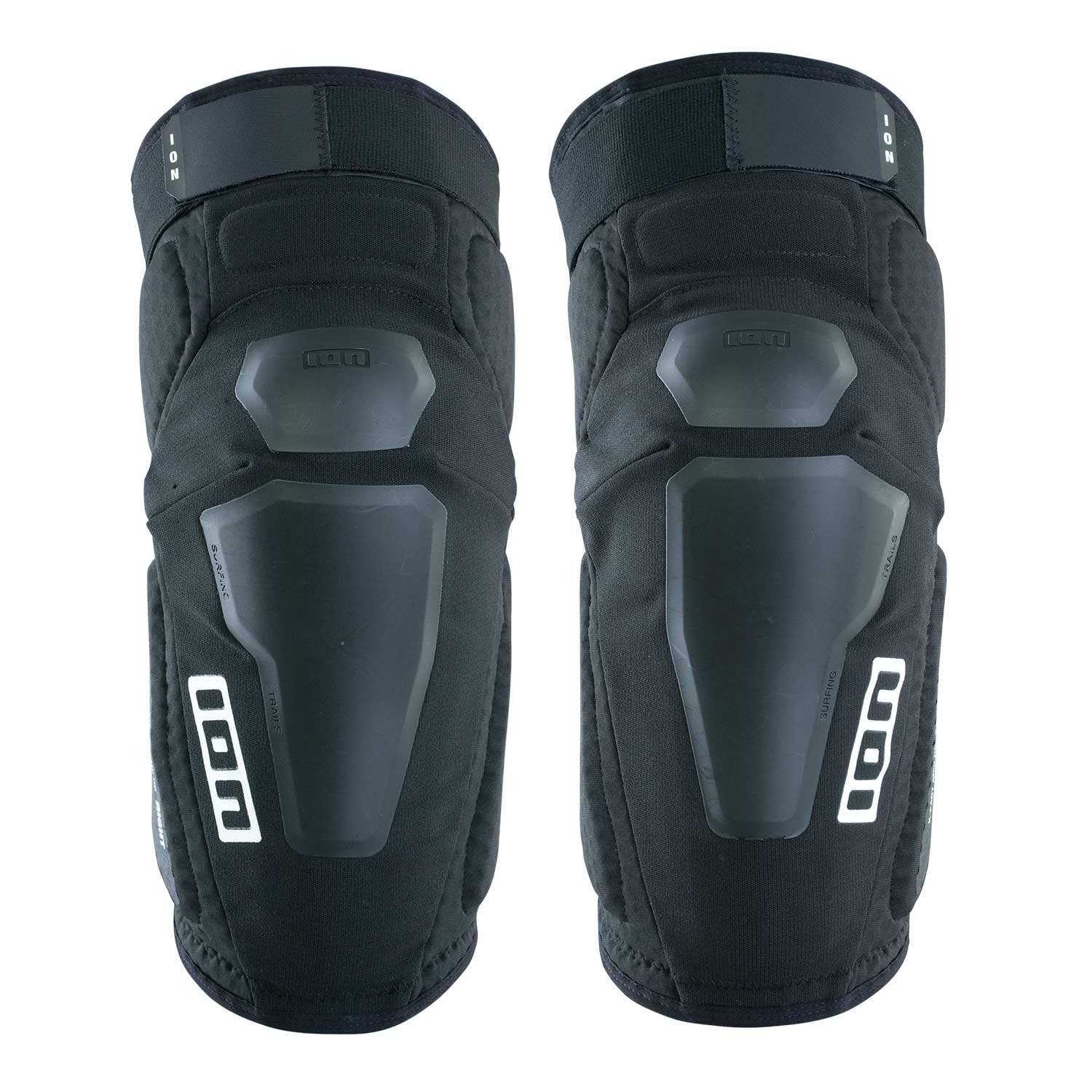 Ion K-Pact Amp HD Bicicletas Rodilleras Negro 2023: Talla: L