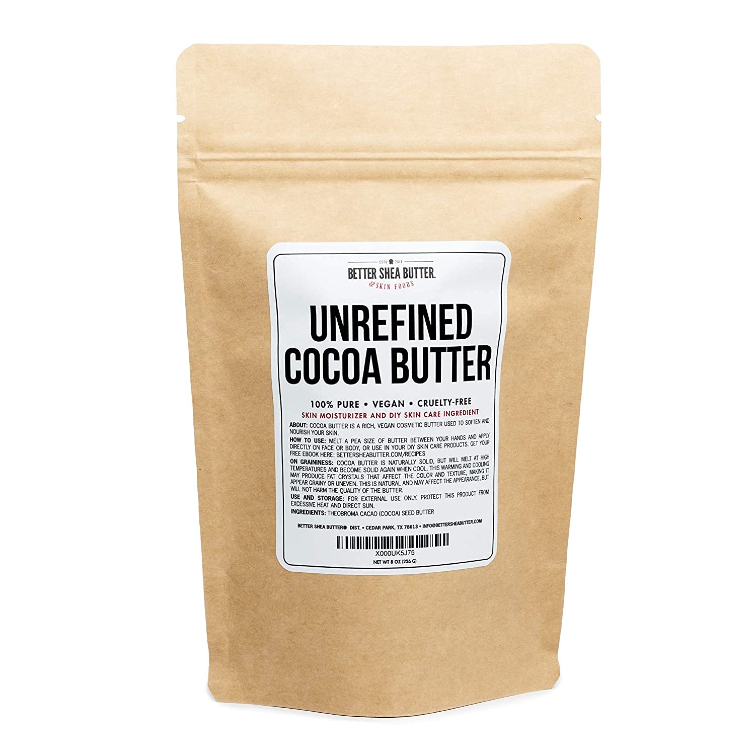 Unrefined Cocoa Butter Use on Pregnancy Stretch Marks, Make