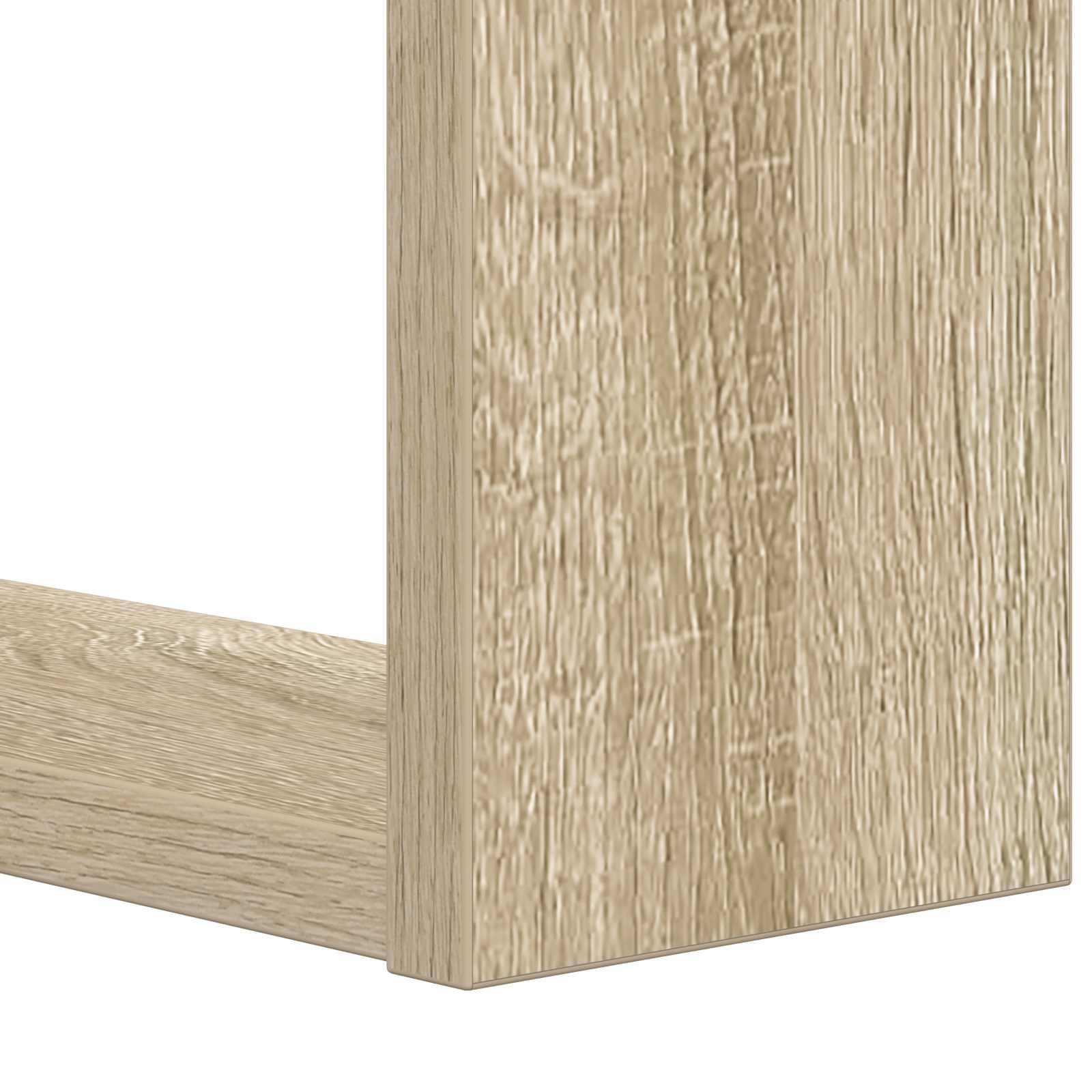 vidaXL Étagère 2 Niveaux 52 x 25 x 71,5 cm Bois d'ingénierie