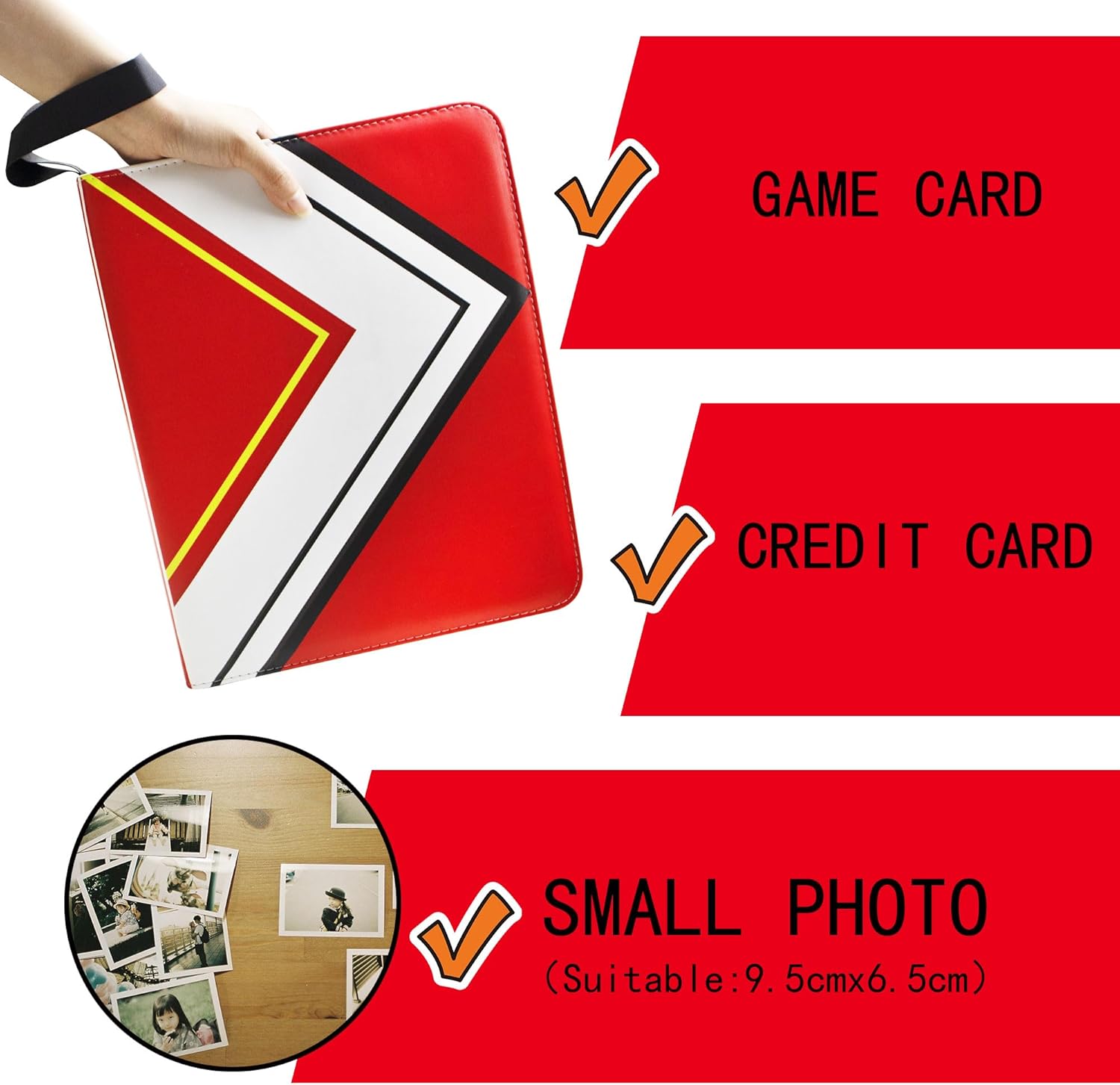 Card Binder 900 Pockets with 50 Removable Sleeves, Trading Card Organizer for Baseball Sports & Game Cards, Christmas Gifts