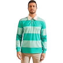 LILLIWEEN Adult Blue and Detective Steve Green Shirt Blues Striped Clues Costume Halloween Costume Shirt