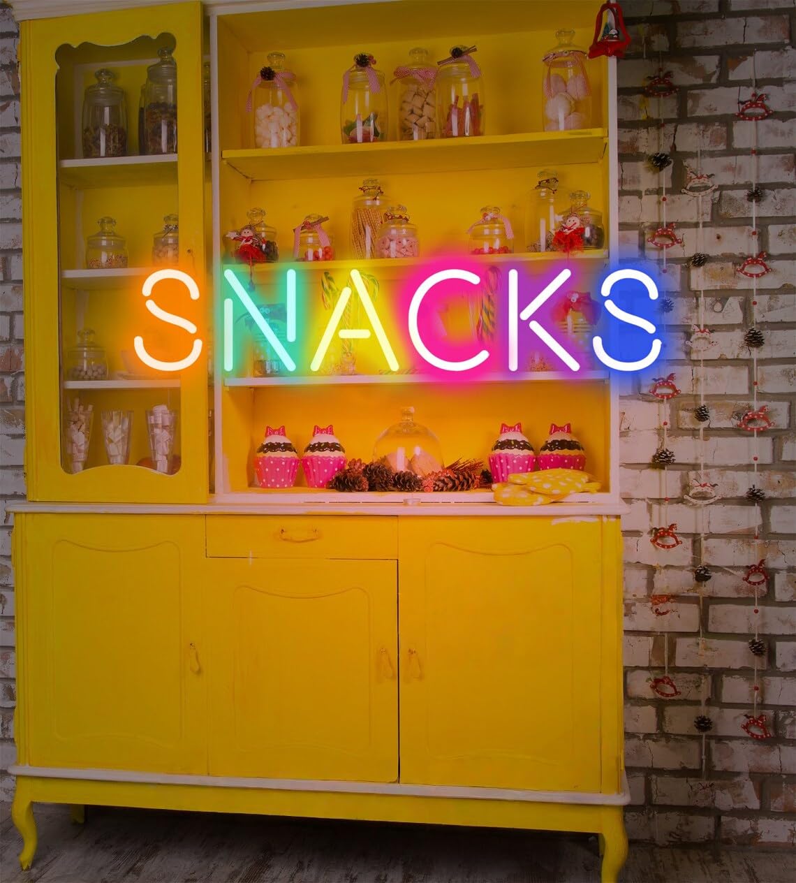 Enseigne néon originale pour décoration de magasin gastronomique, snack-bar, panneau lumineux néon LED pour magasin, panneau de nourriture esthétique, néon professionnel personnalisé