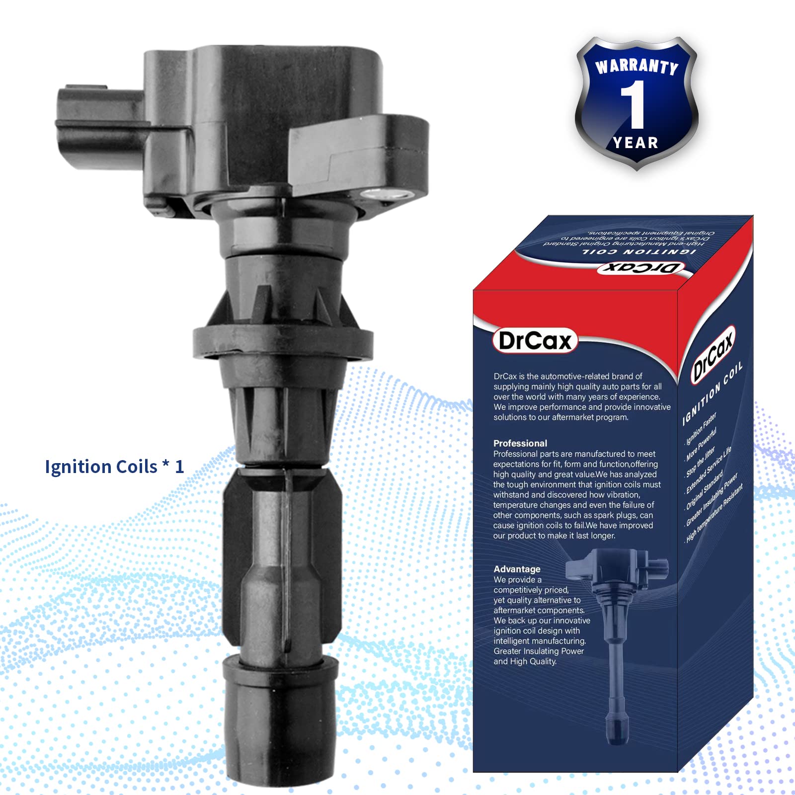 Amazon.com: DrCax OEM Ignition Coil UF540 C1683 Compatible with