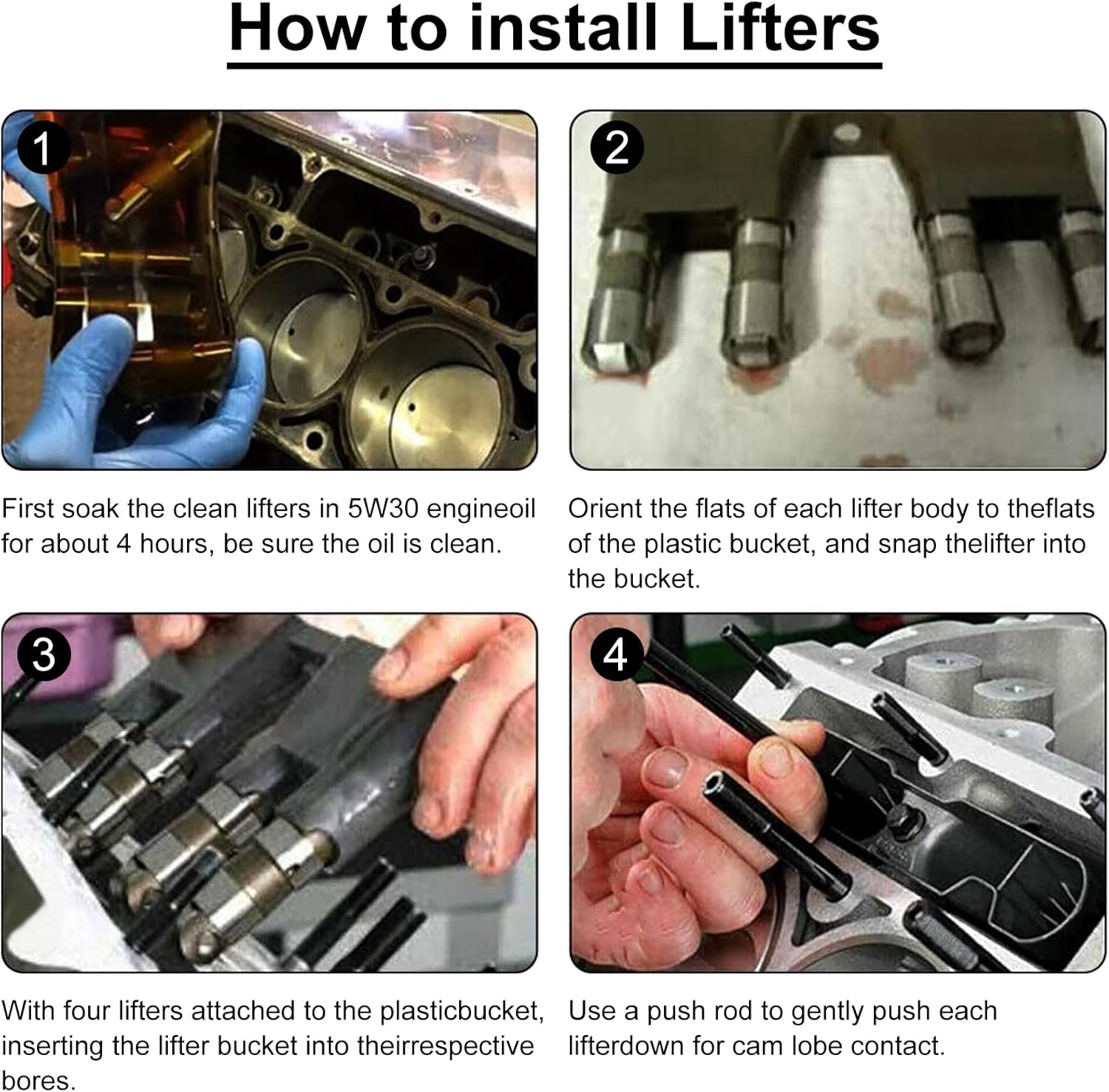 AFM DOD Disable Kit w/Head Gaskets kit Camshaft Lifters for 2007-2013 Chevy Silverado Tahoe Suburban Avalanche,GMC Sierra Yukon Envoy 5.3L Gen IV Truck/SUV Engines