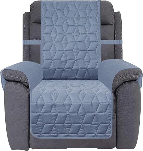 Miniatura 9 de Ameritex Cubierta para sillón reclinable a prueba de agua, antideslizante, no se mueve, protector de mascotas y niños para muebles