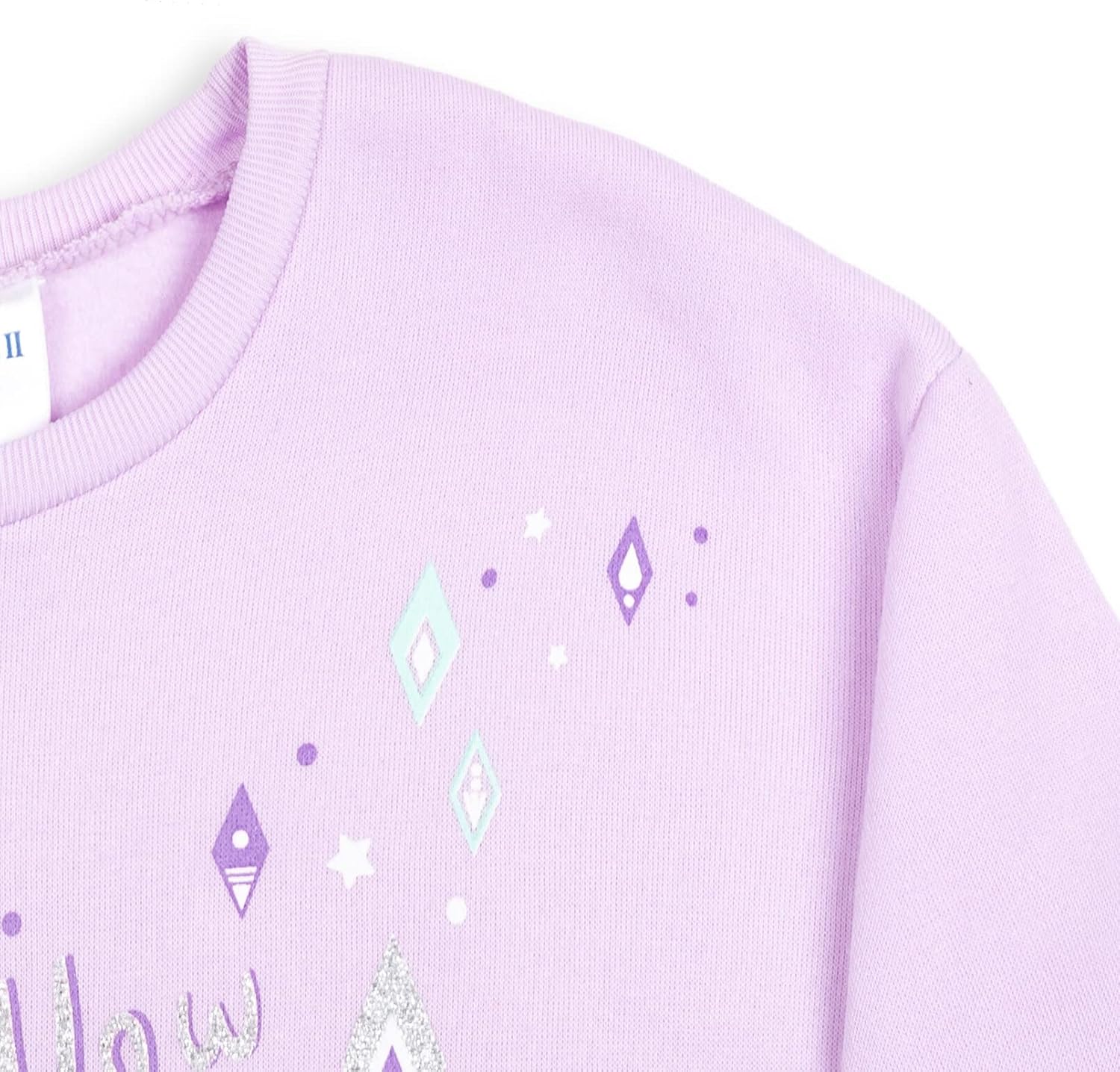 Miniatura 8 de Disney Frozen Elsa - Sudadera y leggings de rizo francés para niñas pequeñas, color morado, 3T, Púrpura