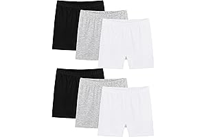 Resinta 6 Pack Toddler Girls Biker Shorts: Your Go-To Choice for Under-Dress Comfort and Safety