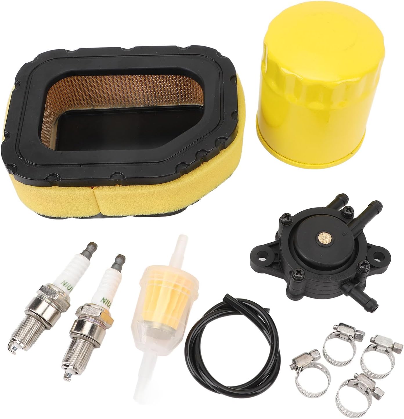 Air Filter for 32 083 03 S 32 883 03 S1 3208303 SV810 SV820 SV830 0 SV725 SV730 SV735 SV740, Efficient, Sponge, Plastic, Stainless Steel Material, Ideal for Grass Mower Maintenance